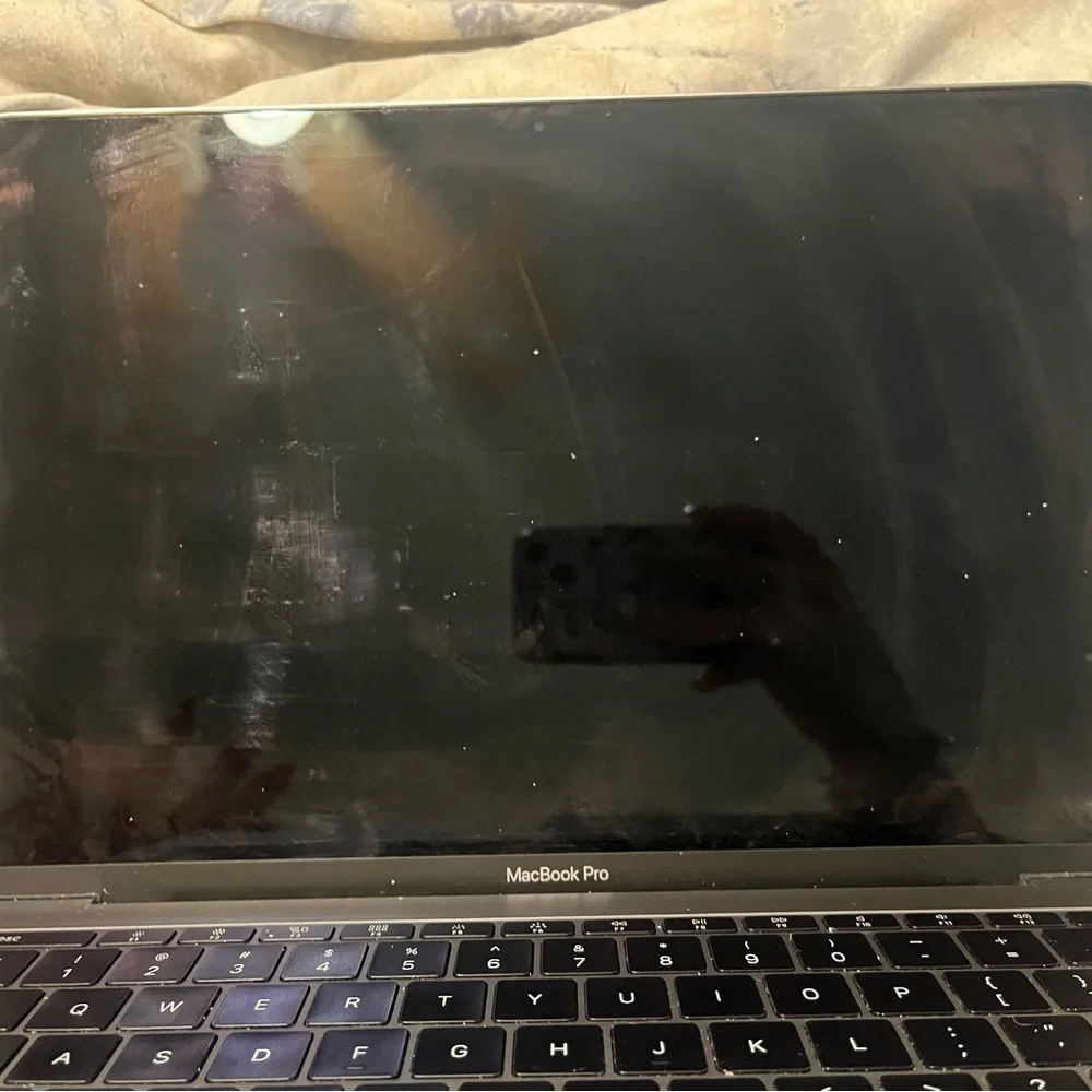 Apple Laptop in Sleek Gray Finish